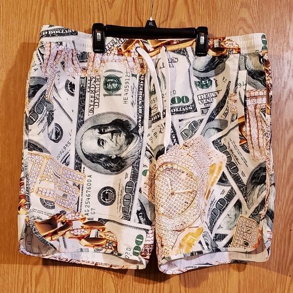 Fashion Nova get that money volley trunks - Picture 2 of 9